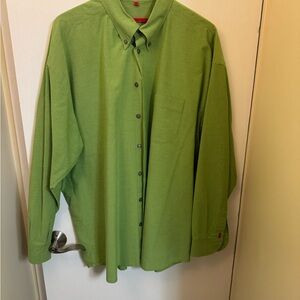 Signum Brand Green Button-Up Shirt